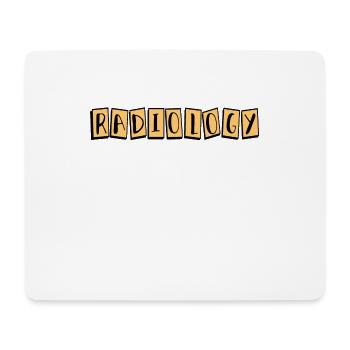 Radiologie Radiologe Radiologin Geschenk - Mousepad (Querformat) - Weiß - Vorne
