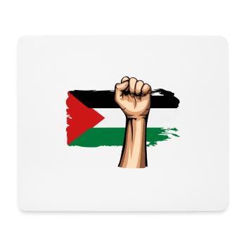 free palestine - Mouse Pad (horizontal) - white - Front