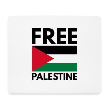 Libérer la Palestine - Tapis de souris (format paysage) - blanc - Devant