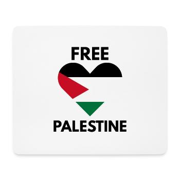 Libérer la Palestine - Tapis de souris (format paysage) - blanc - Devant