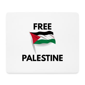 Libérer la Palestine - Tapis de souris (format paysage) - blanc - Devant