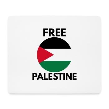 Libérer la Palestine - Tapis de souris (format paysage) - blanc - Devant