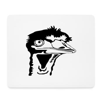 emu - Mouse Pad (horizontal) - white - Front