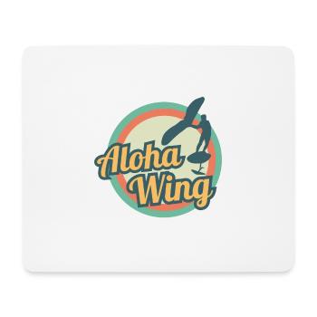 Wing Foiling Aloha Wing Wingsurf Hawaii Geschenk - Mousepad (Querformat) - Weiß - Vorne
