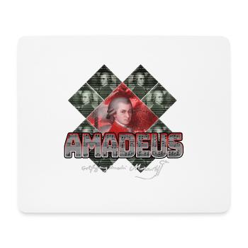 Mozart Pop Art | Wolfgang Amadeus Mozart Gift - Mouse Pad (horizontal) - white - Front