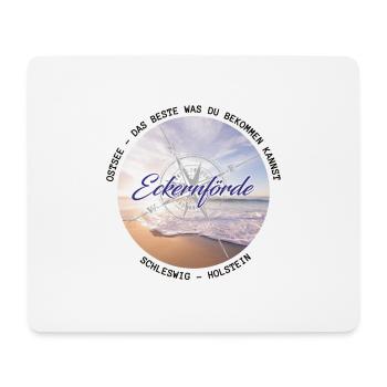 Eckernförde - Ostsee - Mousepad (Querformat) - Weiß - Vorne