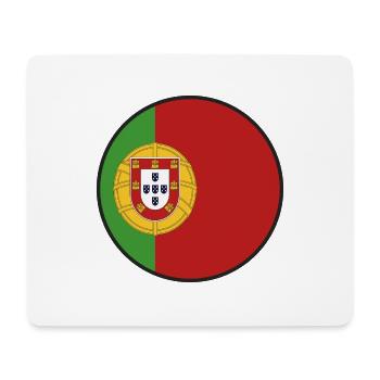 Portugal Flag Portuguese Gift - Mouse Pad (horizontal) - white - Front