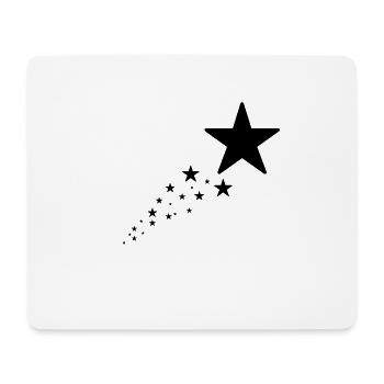 Stern - Mousepad (Querformat) - Weiß - Vorne