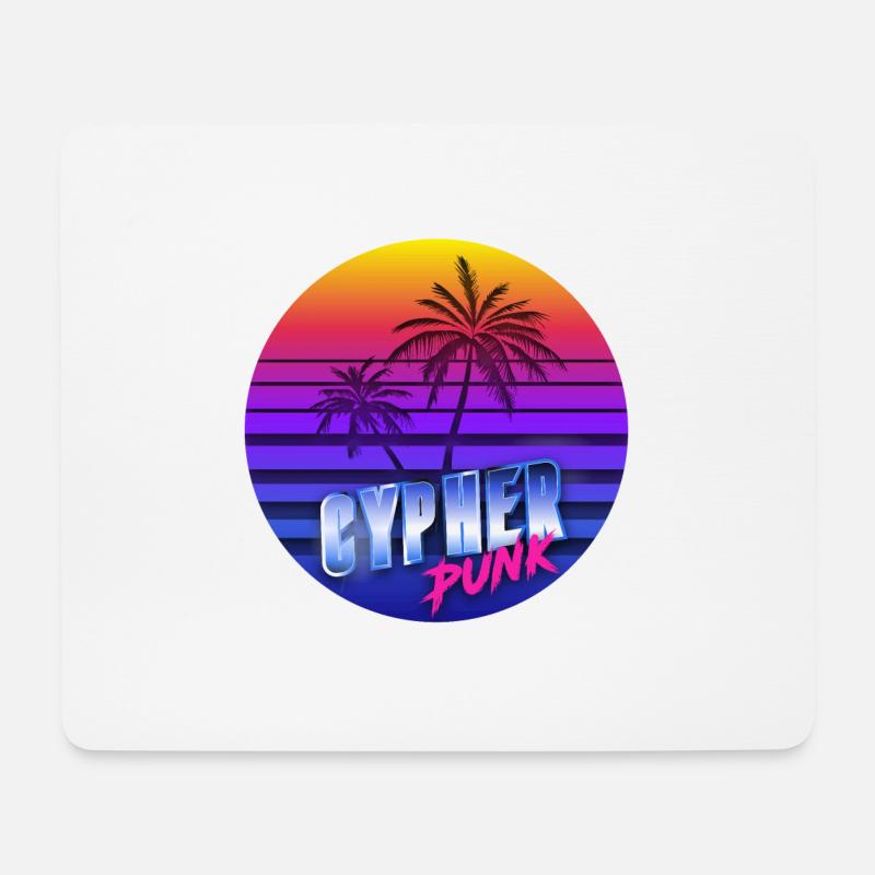 Cypherpunk - Mouse Pad (horizontal) - white