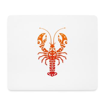 Maori-Hummer Polynesische Tribal Tattoo Geschenk - Mousepad (Querformat) - Weiß - Vorne