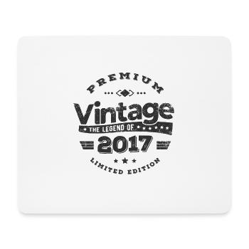 VINTAGE 2017 - Mouse Pad (horizontal) - white - Front