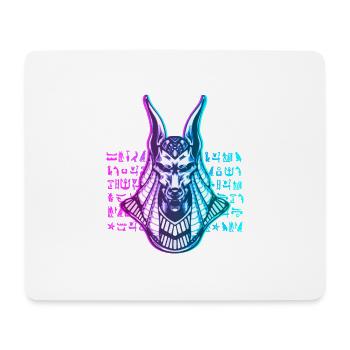 Anubis Gott Ägypten - Mousepad (Querformat) - Weiß - Vorne