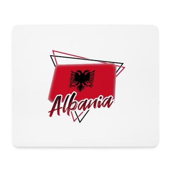 Albania - Mouse Pad (horizontal) - white - Front