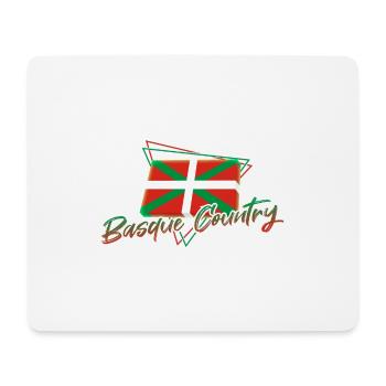 Basque Country - Mouse Pad (horizontal) - white - Front