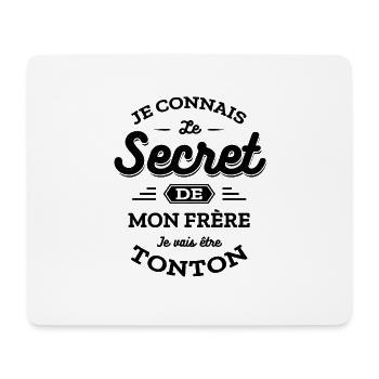 FUTUR TONTON - JE VAIS ETRE TONTON - Tapis de souris (format paysage) - blanc - Devant