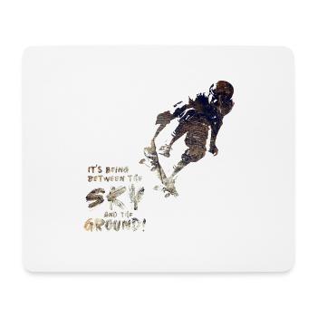 Skate - Mouse Pad (horizontal) - white - Front