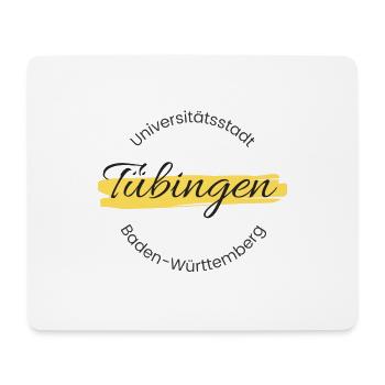 Universitätsstadt Tübingen - Mousepad (Querformat) - Weiß - Vorne