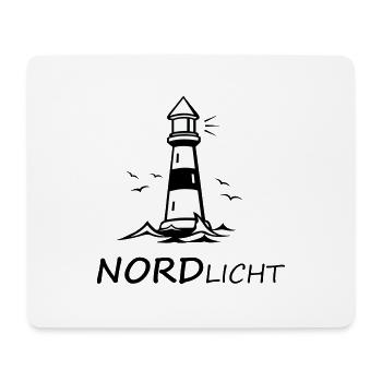 Nordlicht - Mousepad (Querformat) - Weiß - Vorne