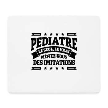 PEDIATRE LE SEUL LE VRAI - Tapis de souris (format paysage) - blanc - Devant