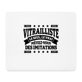VITRAILLISTE LE SEUL LE VRAI - Tapis de souris (format paysage) - blanc - Devant