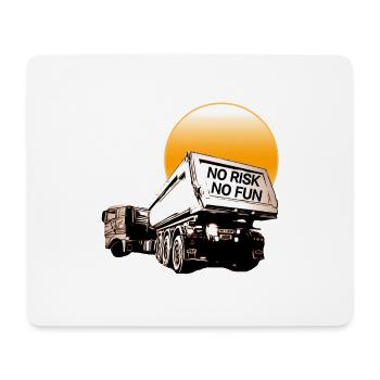 Truck - Mousepad (Querformat) - Weiß - Vorne