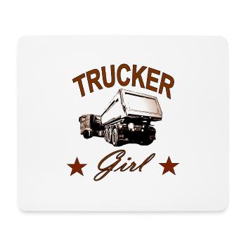 Truck - Mouse Pad (horizontal) - white - Front