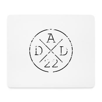 dad papa vater used vintage 2022 Geschenkidee - Mousepad (Querformat) - Weiß - Vorne