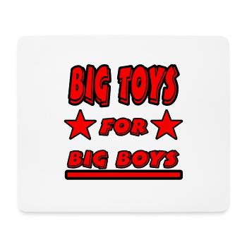 Gros jouets - Tapis de souris (format paysage) - blanc - Devant