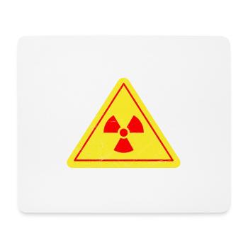 Sybmol Ionizing Radiation Warning Gift - Mouse Pad (horizontal) - white - Front