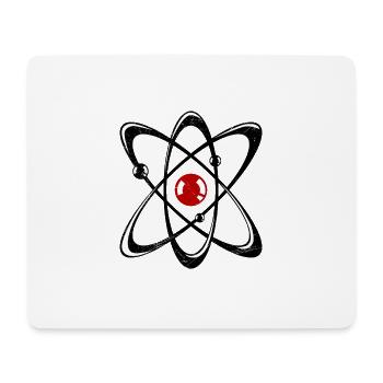 Symbole Atom Science Chimie Physique Cadeau - Tapis de souris (format paysage) - blanc - Devant