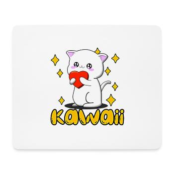 kitten - Mouse Pad (horizontal) - white - Front