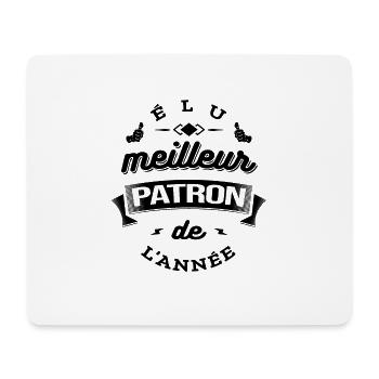 ÉLU MEILLEUR PATRON DE L'ANNÉE - Tapis de souris (format paysage) - blanc - Devant