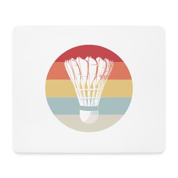 Volant - Tapis de souris (format paysage) - blanc - Devant
