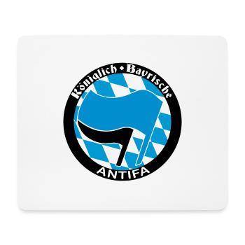 Königliche Bayrische Antifa - Mousepad (Querformat) - Weiß - Vorne