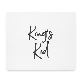 Christian Design King's Kid - Mouse Pad (horizontal) - white - Front