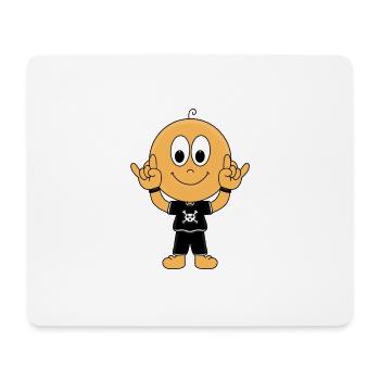 BABY - HEAVY METAL - ROCK - MUSIK - MUSIKER - Mousepad (Querformat) - Weiß - Vorne