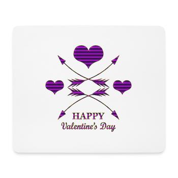 Valentine's Day Valentine's Day - Mouse Pad (horizontal) - white - Front