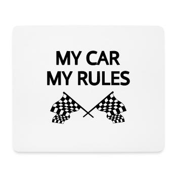 Auto - Mousepad (Querformat) - Weiß - Vorne