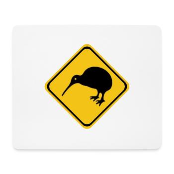 Kiwi Neuseeland Schild - Mousepad (Querformat) - Weiß - Vorne