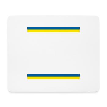FCK PTN - Tapis de souris (format paysage) - blanc - Devant