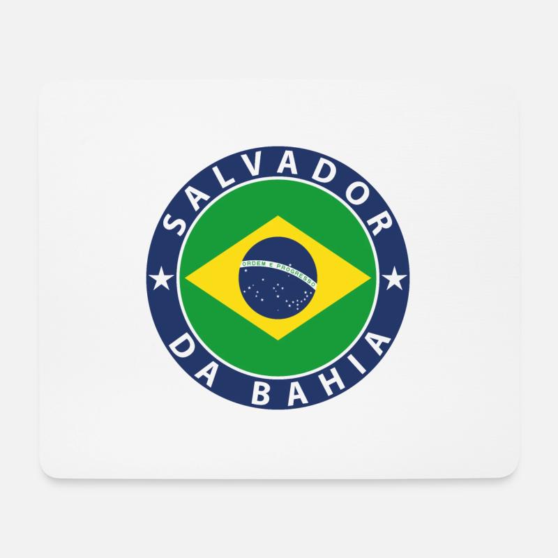 Salvador - Mousepad (Querformat) - Weiß