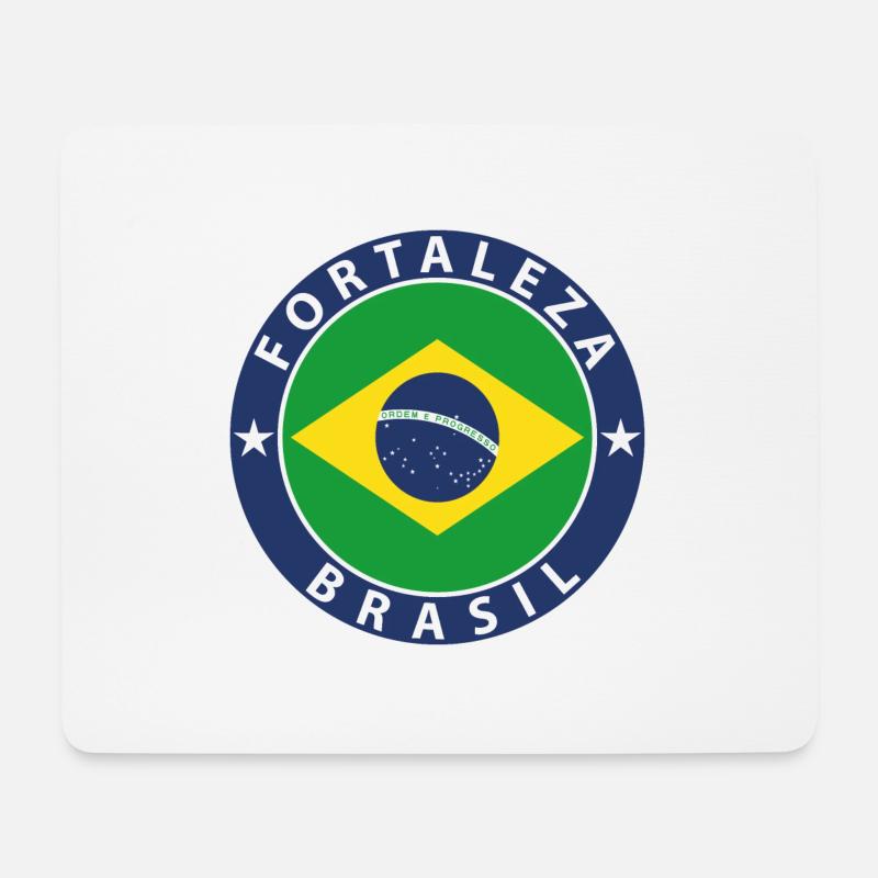Fortaleza - Mousepad (Querformat) - Weiß