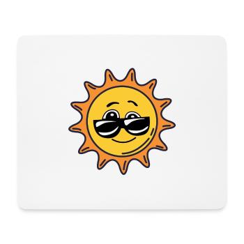 Sun - Mouse Pad (horizontal) - white - Front