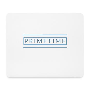 PRIMETIME - Mousepad (Querformat) - Weiß - Vorne