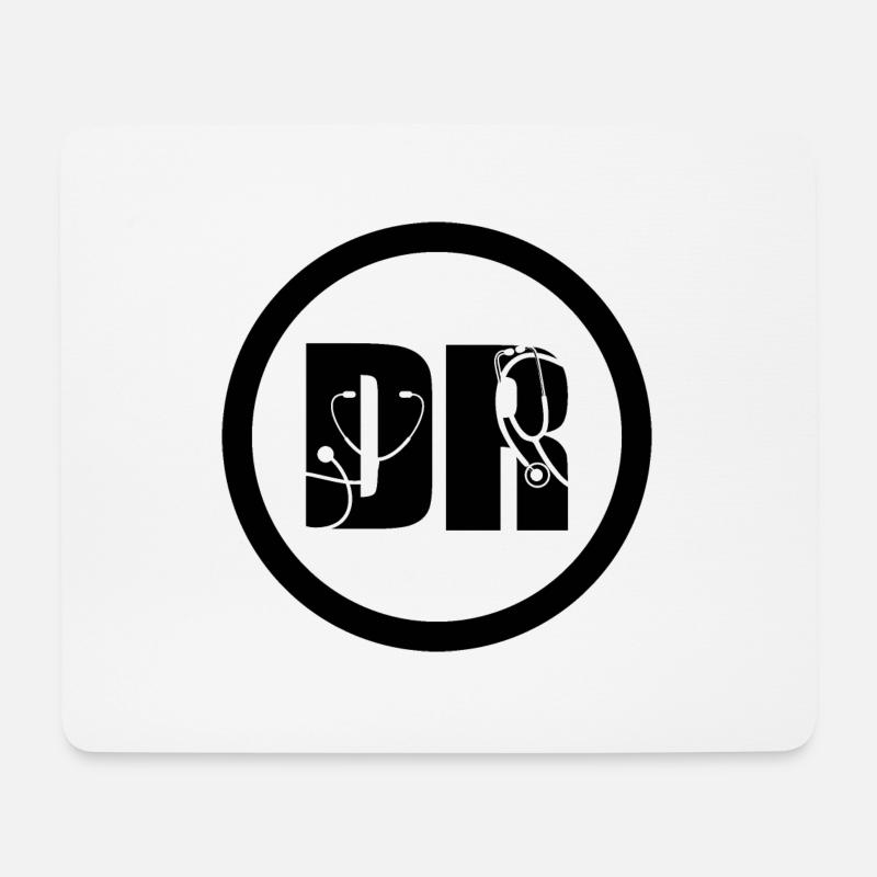 Arzt - Mousepad (Querformat) - Weiß