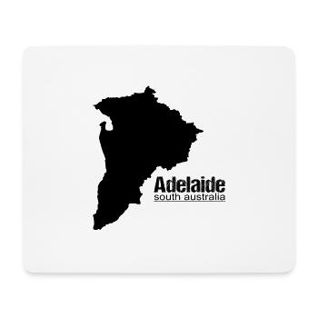 Adélaïde - Australie du Sud - Tapis de souris (format paysage) - blanc - Devant