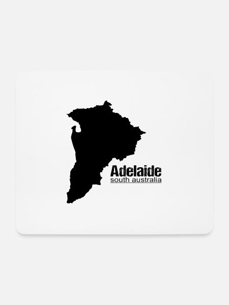 Adelaide - South Australia - Mouse Pad (horizontal) - white