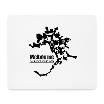 Melbourne - Victoria Animals - Mouse Pad (horizontal) - white - Front