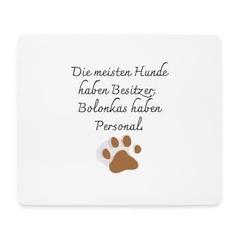 Bolonka - Mousepad (Querformat) - Weiß - Vorne