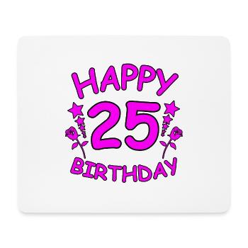 Birthday - Mouse Pad (horizontal) - white - Front